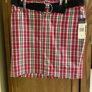 Adorable summer plaid skirt